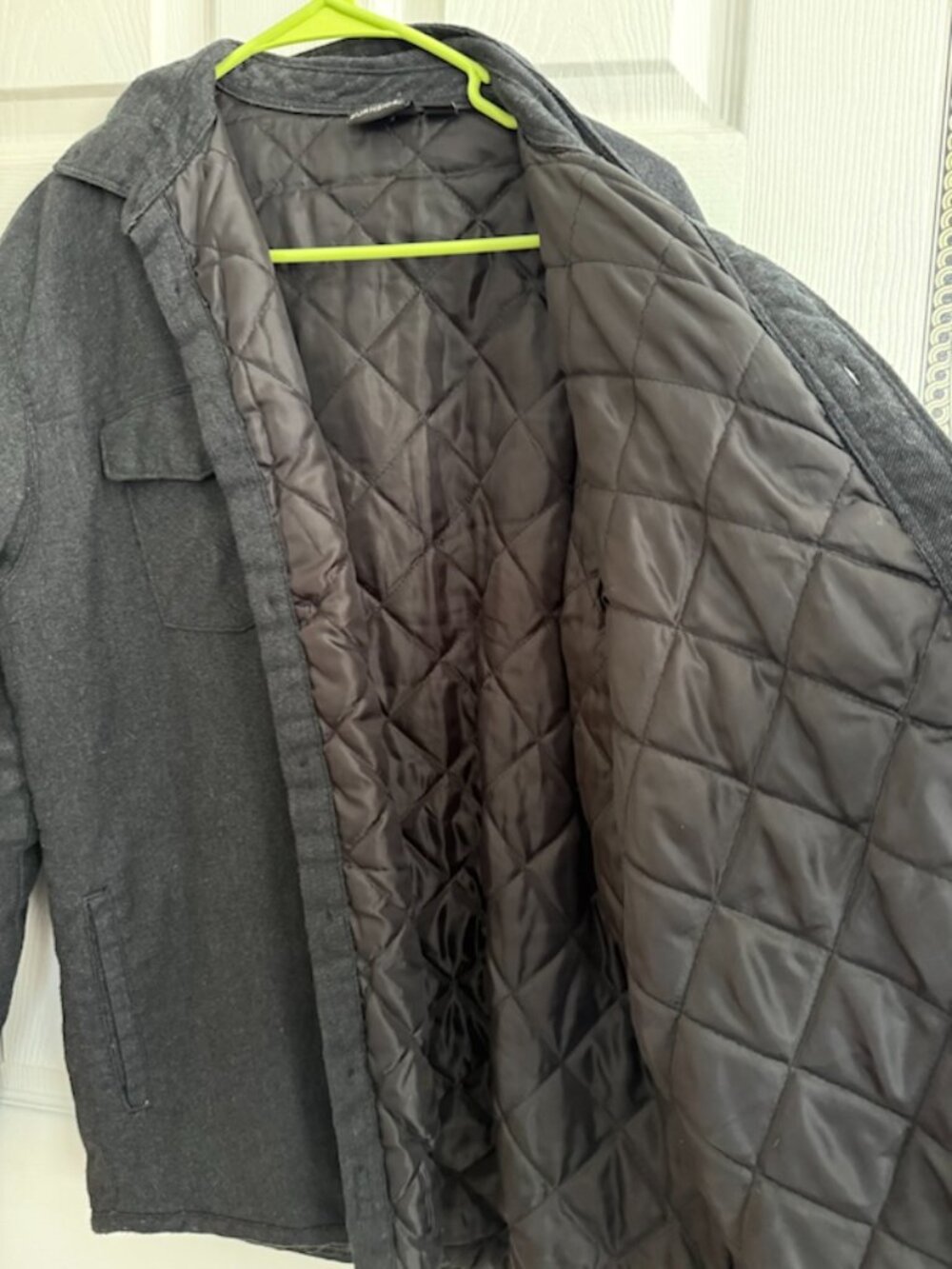 Mens Black Shacket sz large